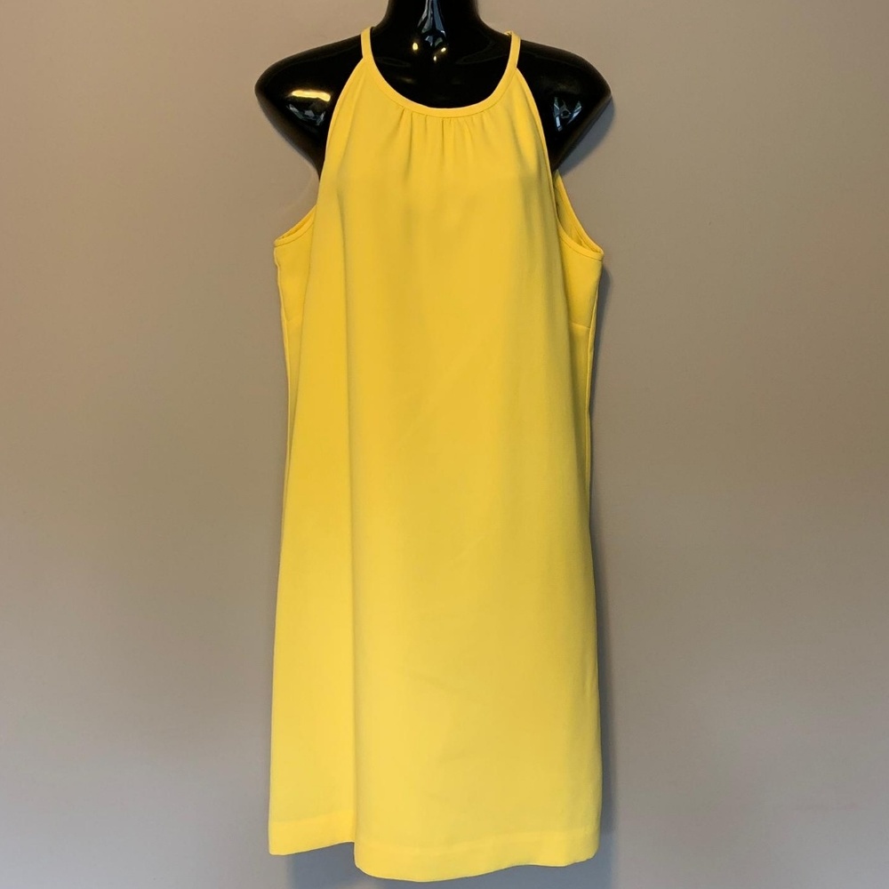 Banana Republic Yellow Midi Dress